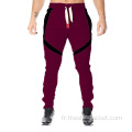 Wholesale pantalon de jogging de couleur de haute qualité pour hommes